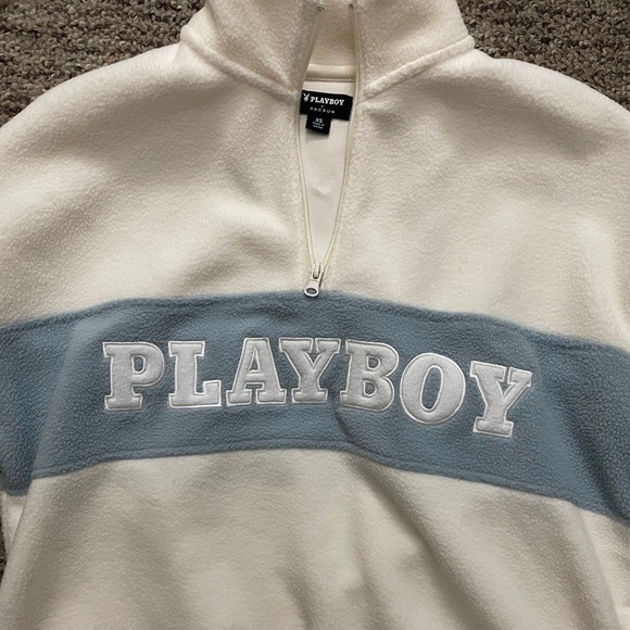 PLAYBOY Sweaters - Pacsun Playboy Zip up